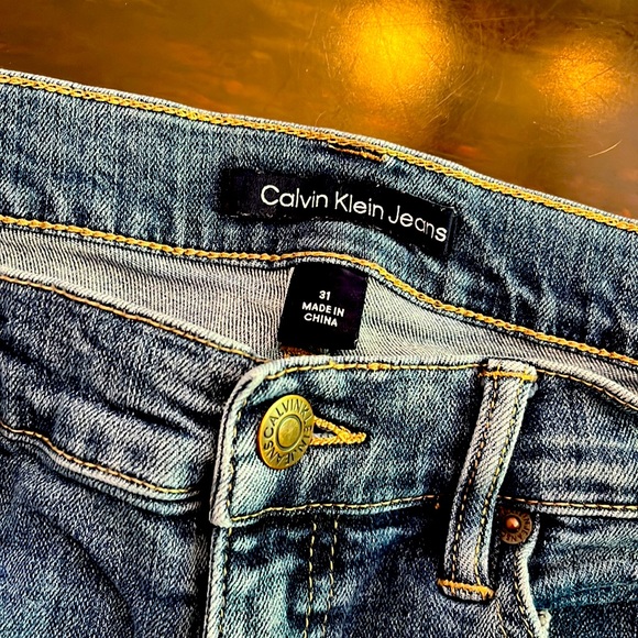 Calvin Klein skinny stretch jeans - Picture 1 of 3